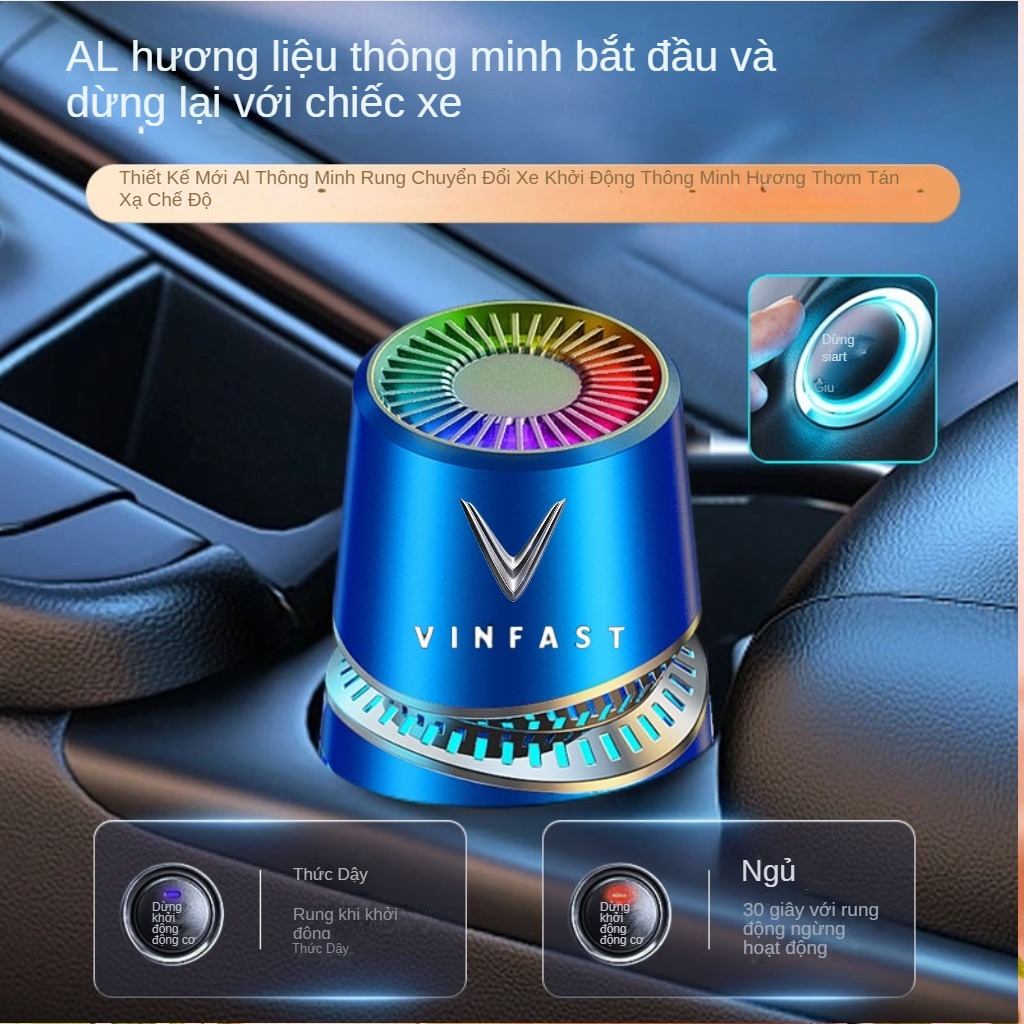 Nước Hoa Gắn Ghế Ngồi Xe Hơi Thông Minh VinFast VF8 VF9 VF e34 VF5 VF7 LUX A2.0