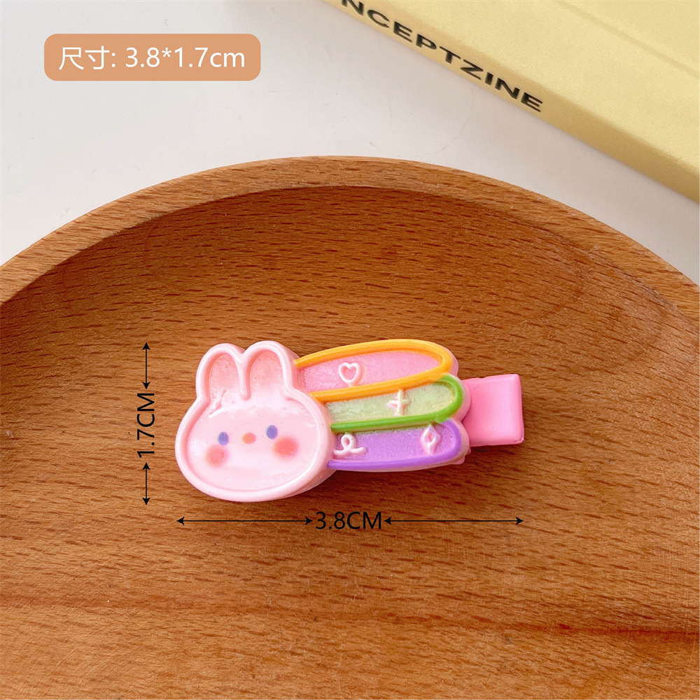 Dễ Thương Kẹp Tóc Hình Sao Biển / Trái Tim / Kẹp Tóc Màu Vàng Kem Phong Cách Nhật Bản Giảm Giá 1k