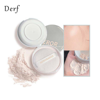 Derf Phấn Phủ Dạng Bột Cố Định Lớp Trang Điểm Mềm Mịn Kiềm Dầu Lâu Trôi Chống Thấm Nước