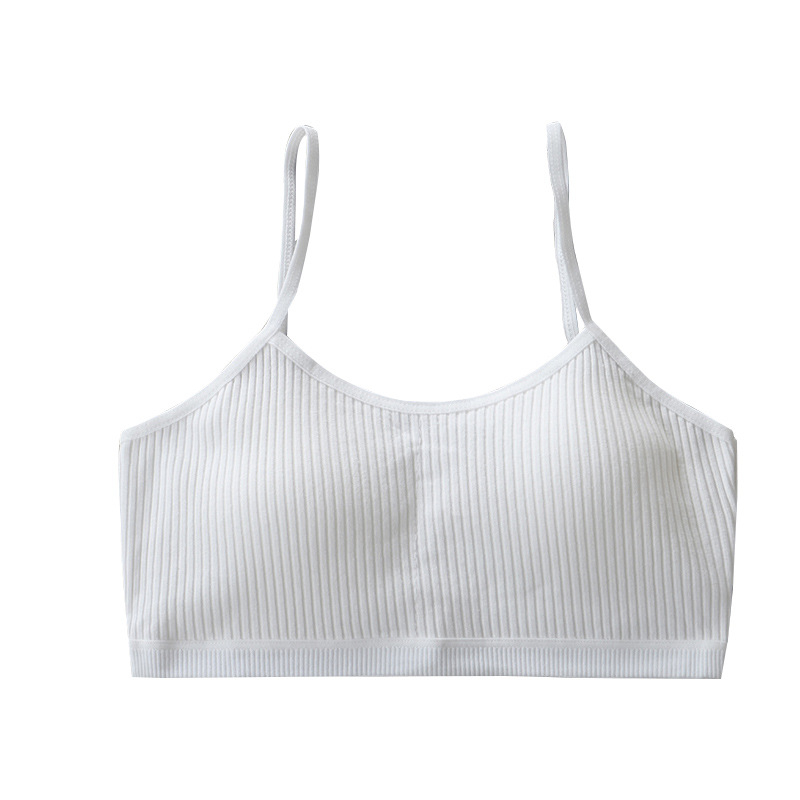 Áo lót vải cotton Mềm Mại Thoáng Khí Thoải Mái Cho Bé Gái 10-16 Tuổi