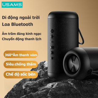 Usams Loa Bluetooth 5.0 Không Dây IPX6 Chống Nước Kèm Phụ Kiện