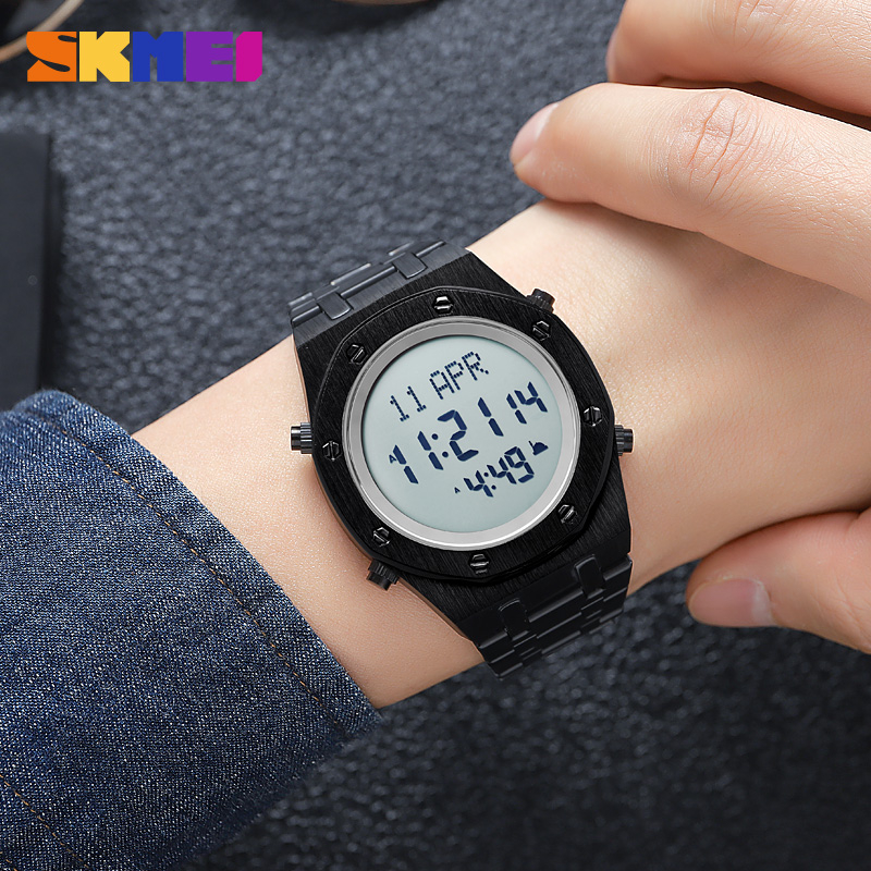 Skmei Đồng Hồ Điện Tử Phong Cách Doanh Nhân Cho Nam Mã 2043