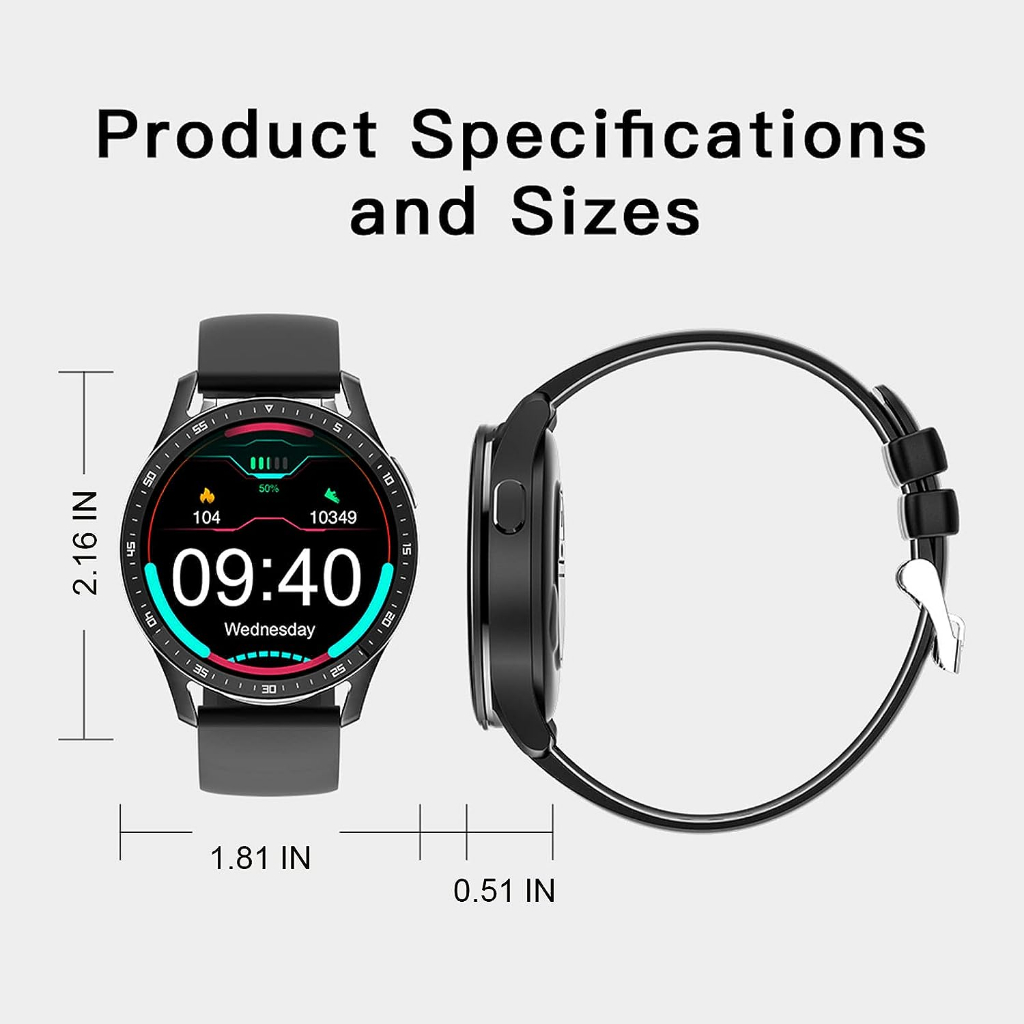 Đồng Hồ Thông Minh YAQING 2in1 Buds Bluetooth Call Watch - CHÍNH HÃNG