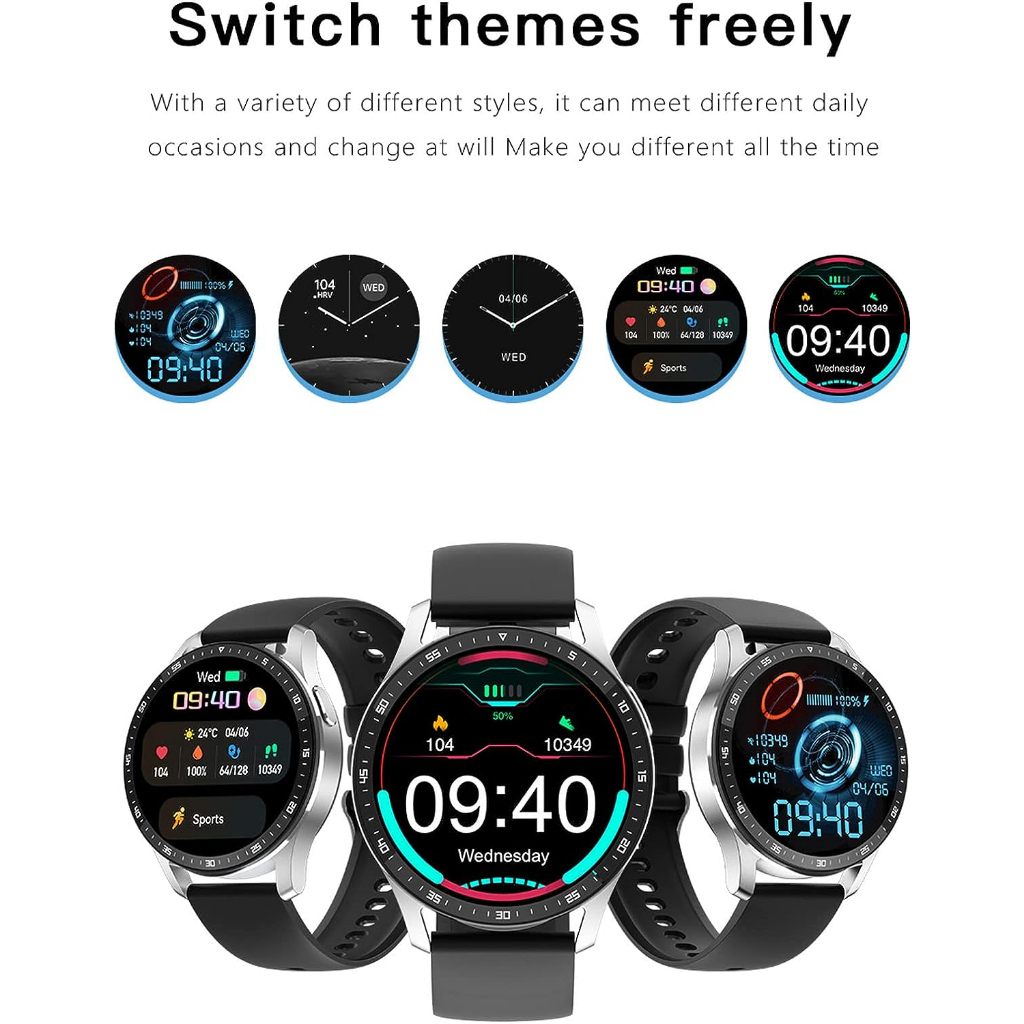 Đồng Hồ Thông Minh YAQING 2in1 Buds Bluetooth Call Watch - CHÍNH HÃNG