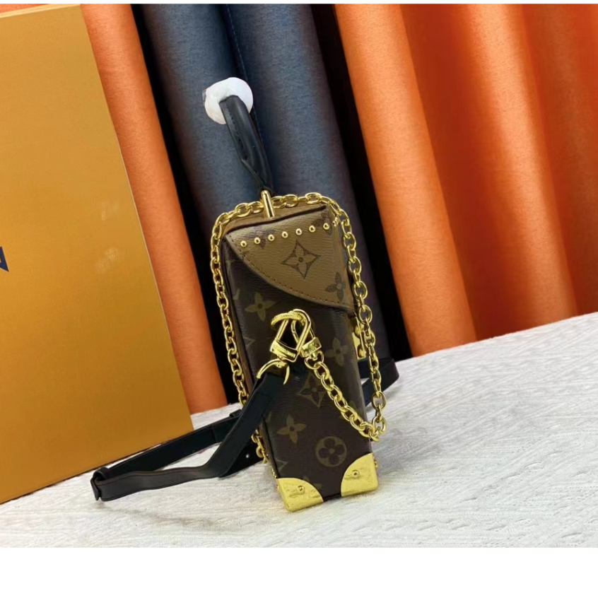Lv Túi Đeo Chéo louis vuitton Hình Máy Ảnh Nắp Gập Thời Trang Dành Cho Nữ