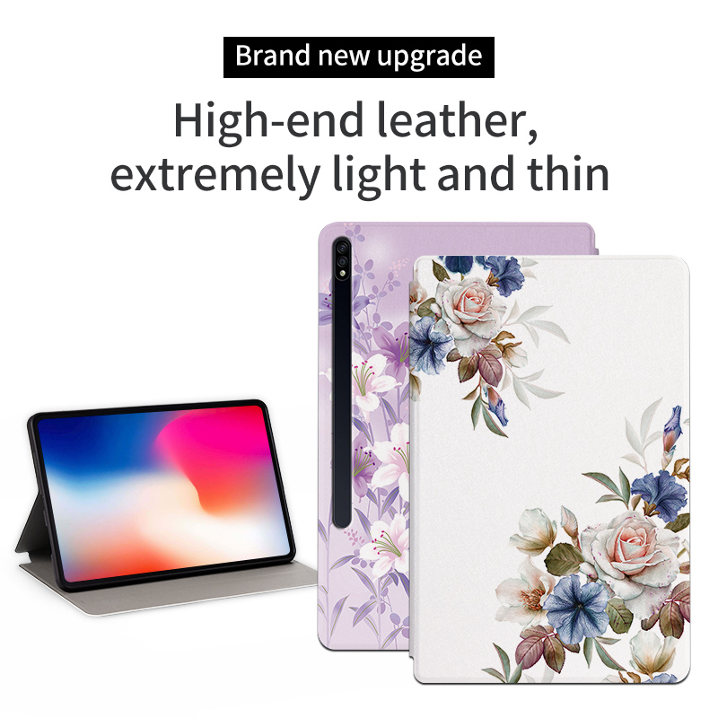 Bao Da Máy Tính Bảng Nắp Lật Chống Trượt Cho samsung galaxy tab s9 11.0 "/ s9 + tab s9 plus 12.4" sm-J810 Smx816 Smx710 Smx716 Ốp