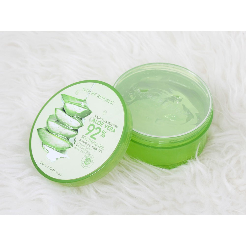 Aloe gel Lô Hội 97% Dưỡng Ẩm Làm Mịn Da Mặt 300ml