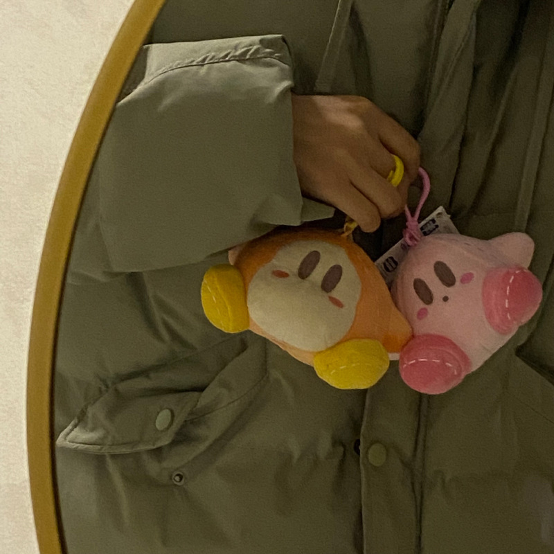 Búp Bê Nhồi Bông 10cm Trong Game nintendo kirby Dễ Thương