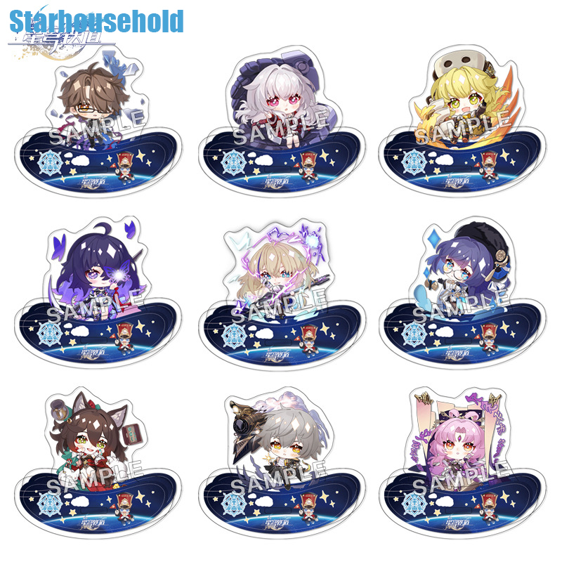 Honkai: Starrail Đứng acrylic Trang Trí jingyuan jingliu