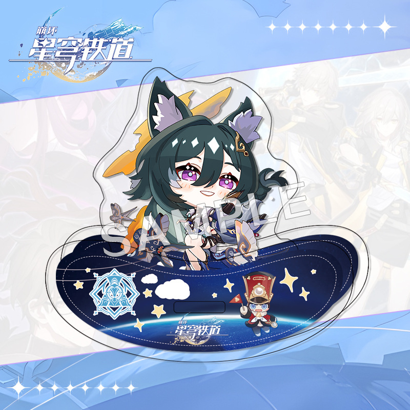 Honkai: Starrail Đứng acrylic Trang Trí jingyuan jingliu