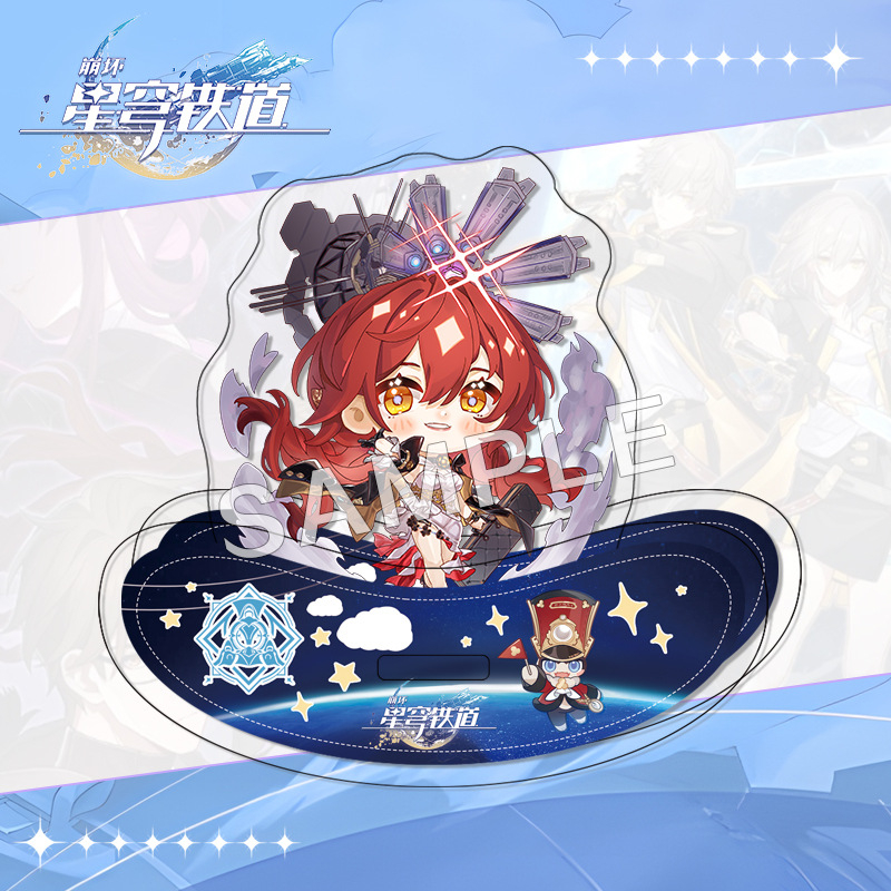 Honkai: Starrail Đứng acrylic Trang Trí jingyuan jingliu