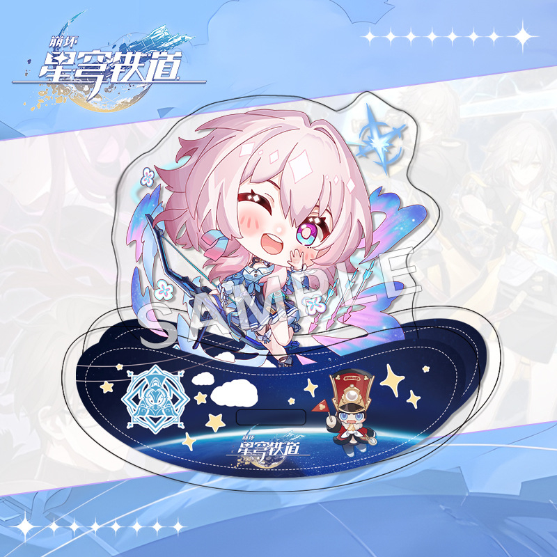 Honkai: Starrail Đứng acrylic Trang Trí jingyuan jingliu