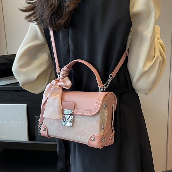 Miss.LT túi đeo chéo túi nữ đeo chéo túi nữ đeo vai 2023 new túi vuông L91TFSW