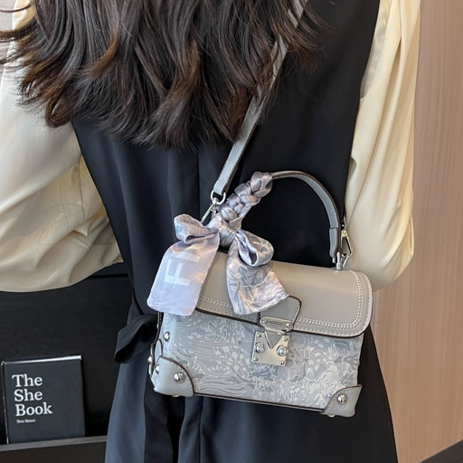 Miss.LT túi đeo chéo túi nữ đeo chéo túi nữ đeo vai 2023 new túi vuông L91TFSW