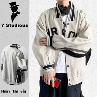 Áo  khoác bóng chày dáng rộng thời trang mới năm  dành cho nam áo khoác đôi simple hàn quốc bigsize from rộng dây kéo hoodie  unisex thời trang hàn quốc