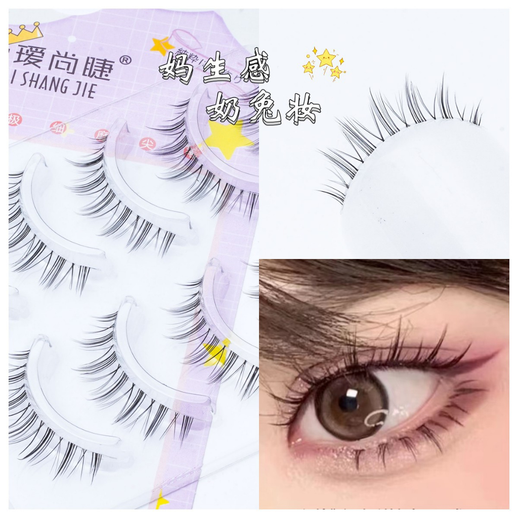 Lông Mi Giả Cong Dày Trong Suốt Tự Nhiên Cho Búp Bê Barbie