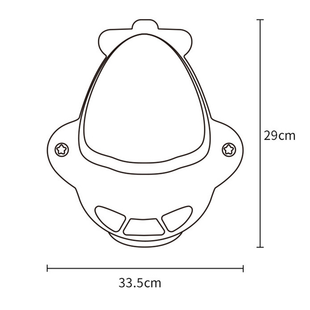 Bé Trai Bô Đào Tạo Tiểu Hình Máy Bay Có Thể Tháo Rời Làm Sạch Bồn Treo Tường Nhà Vệ Sinh Cho Trẻ Em HDbabies