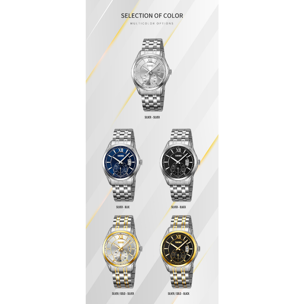 Skmei Đồng Hồ quartz Đa Năng Chống Thấm Nước 9319