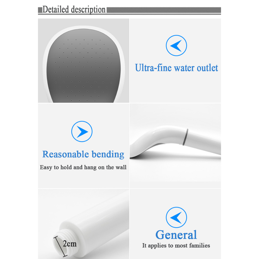 Đầu vòi hoa sen áp suất cao