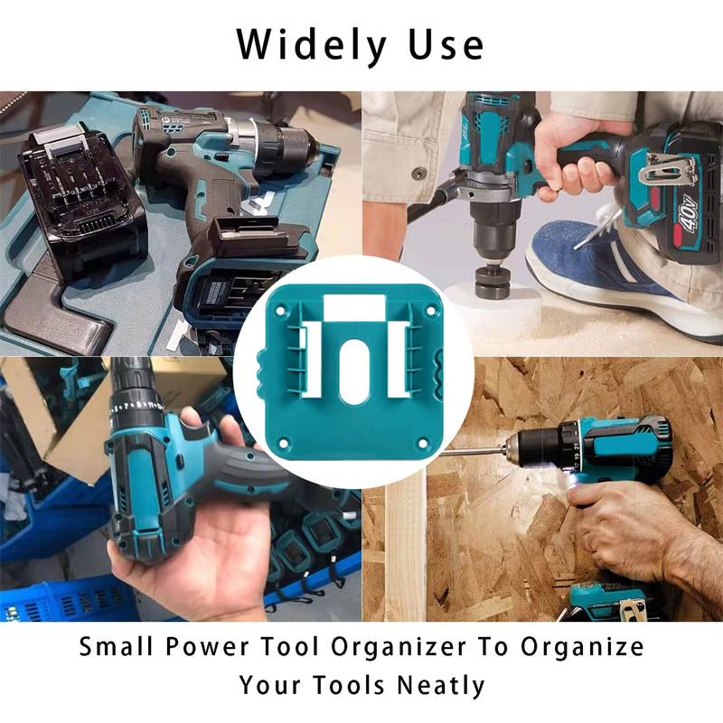 Giá đỡ pin có thể ghép nối cho Makita cho Dewalt cho Milwaukee 18V Li-ion Battery , Giá đỡ đế pin