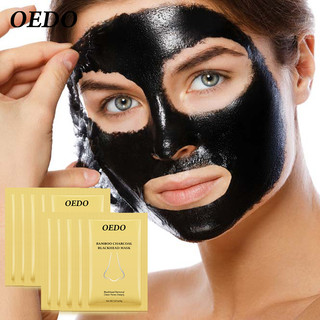 Bộ 10 mặt nạ lột mụn đầu đen OEDO màu đen giúp chăm sóc da làm sạch sâu lỗ chân lông