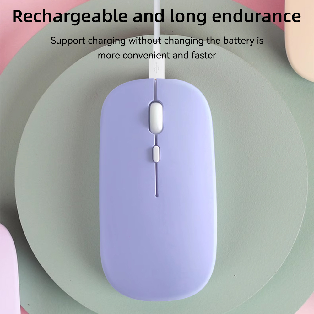 Chuột Bluetooth Không Dây USB 2.4G 800-1200 - 1600 DIP Tương Thích Với IOS / Android / Microsoft