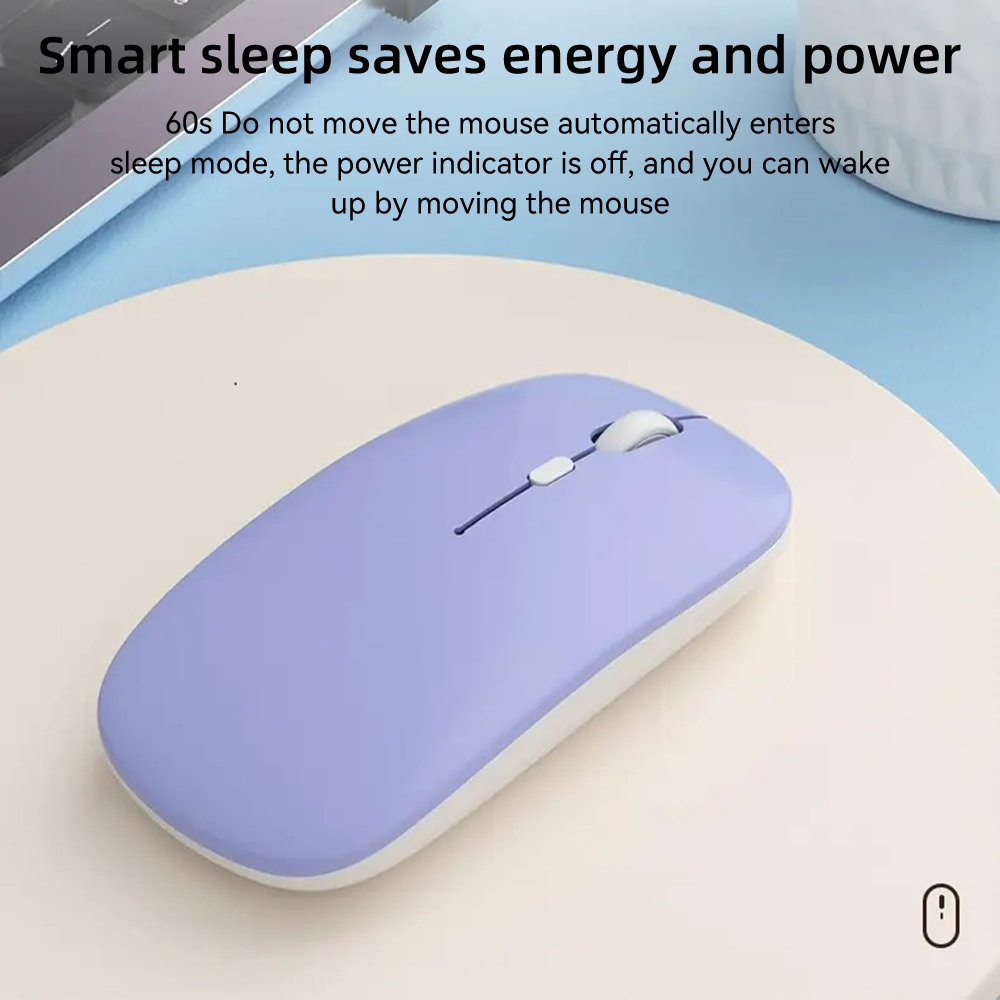 Chuột Bluetooth Không Dây USB 2.4G 800-1200 - 1600 DIP Tương Thích Với IOS / Android / Microsoft