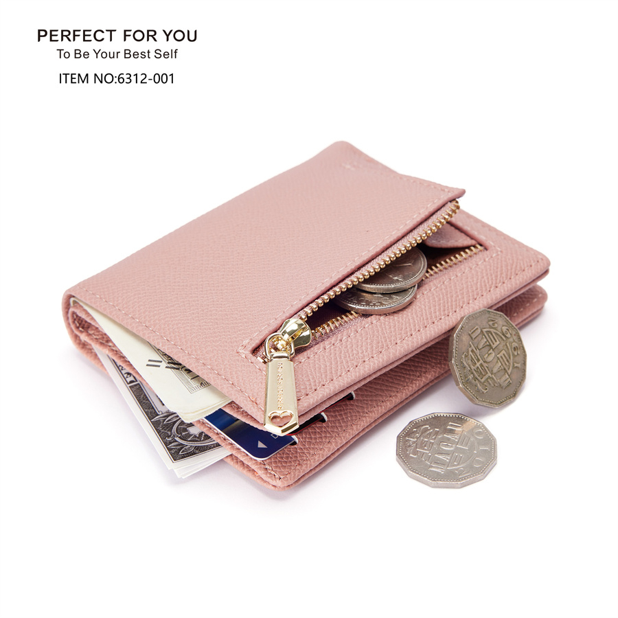 Ví Da mini Phong Cách Hàn Quốc Xinh Xắn Dành Cho Nữ PERFECT FOR YOU 6312-001