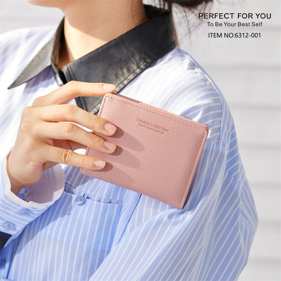 Ví Da mini Phong Cách Hàn Quốc Xinh Xắn Dành Cho Nữ PERFECT FOR YOU 6312-001