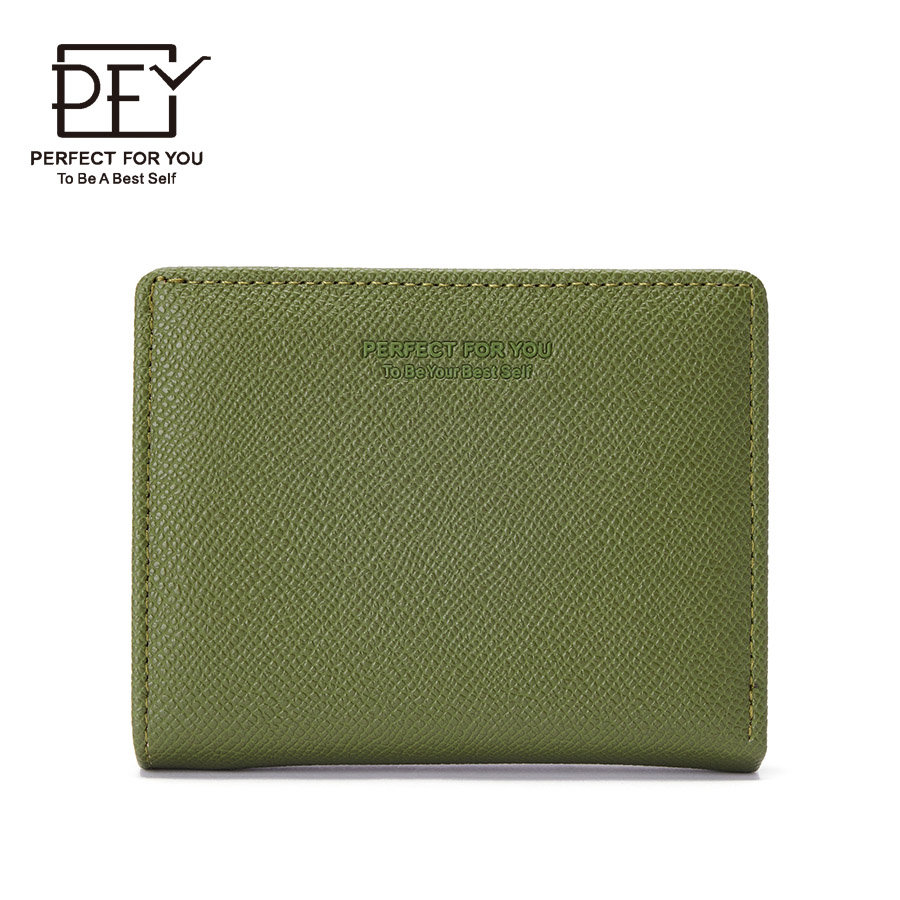 Ví Da mini Phong Cách Hàn Quốc Xinh Xắn Dành Cho Nữ PERFECT FOR YOU 6312-001