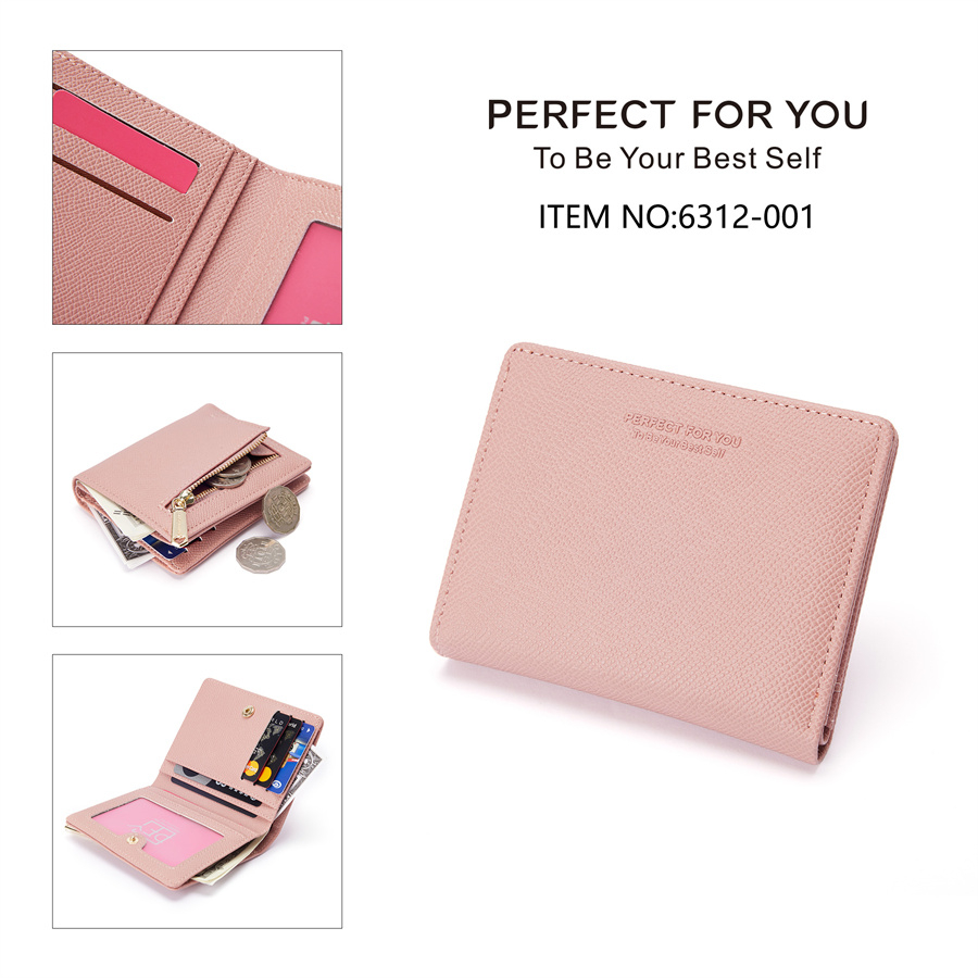 Ví Da mini Phong Cách Hàn Quốc Xinh Xắn Dành Cho Nữ PERFECT FOR YOU 6312-001
