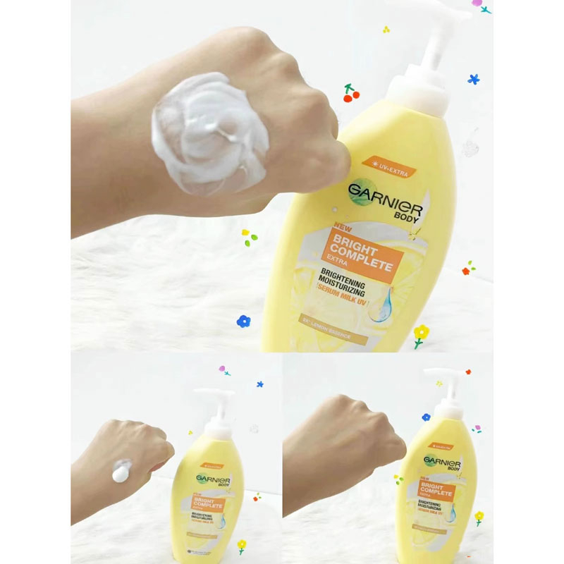 Garnier Sữa Dưỡng Thể Chiết Xuất Chanh Làm Trắng Da 377 400ml
