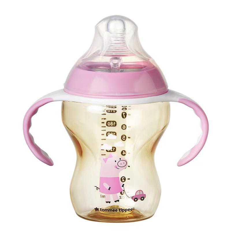 TOMMEE TIPPEE Tommee Bình Sữa ppsu Đóng Mở Tự Nhiên Kèm Hộp Chính Hãng