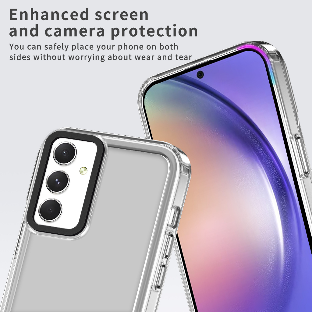 Ốp Điện Thoại pc Cứng Chống Sốc Cho samsung galaxy a14 a13 a12 a22 a23 a24 a32 a33 a34 a52 a53 a54 a73 4g 5g Lưng