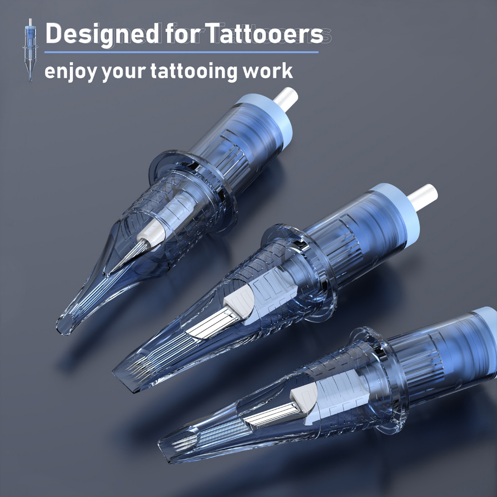 Mới Bộ Kim Xăm Đường Kính 0.35mm Dùng Một Lần Cho Máy Xăm Lông Mày / Môi