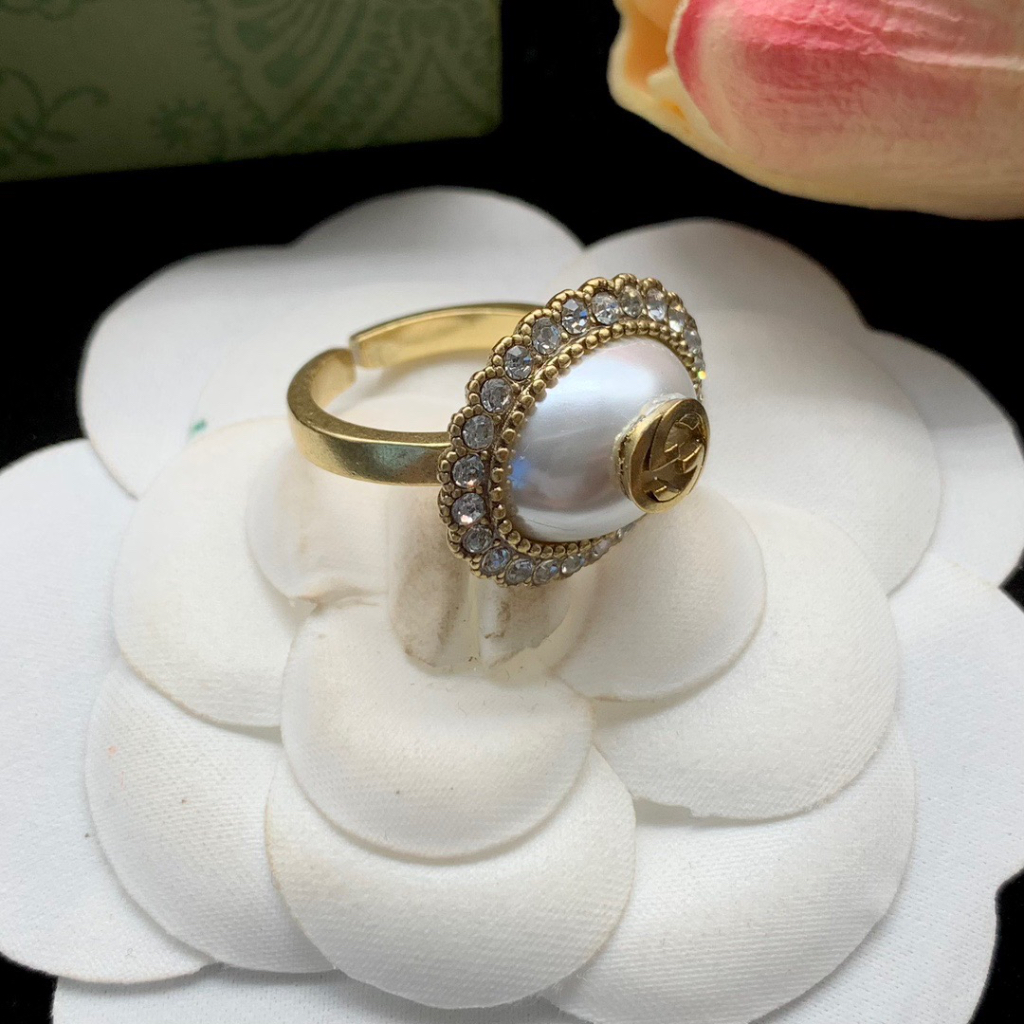 Thời Trang Nhẫn Đeo Tay Họa Tiết Chữ g Phong Cách Mới Thanh Lịch