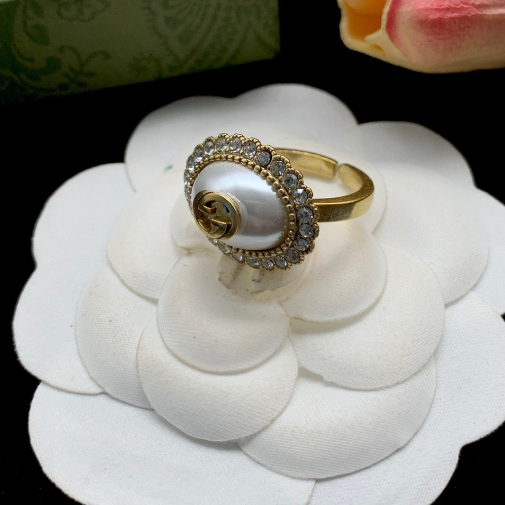 Thời Trang Nhẫn Đeo Tay Họa Tiết Chữ g Phong Cách Mới Thanh Lịch