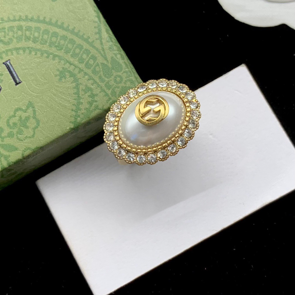 Thời Trang Nhẫn Đeo Tay Họa Tiết Chữ g Phong Cách Mới Thanh Lịch