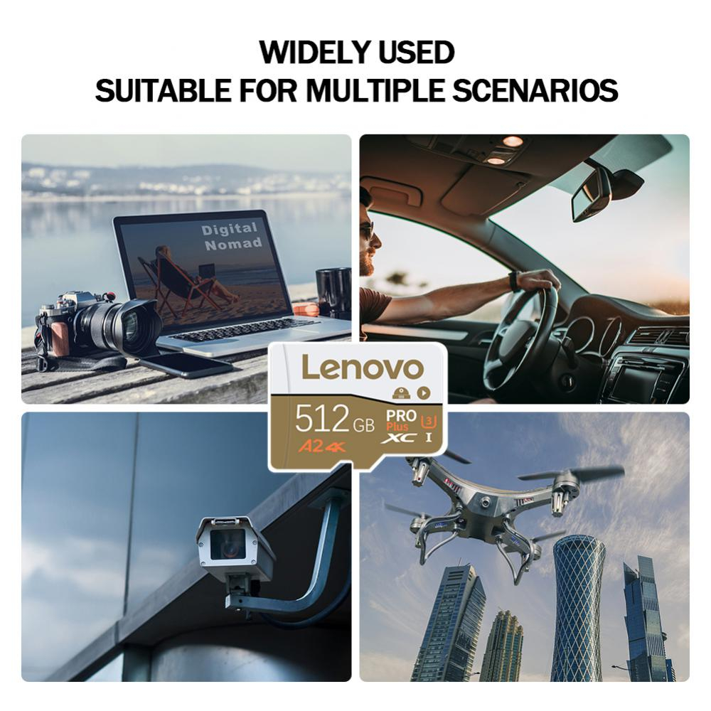 Thẻ Nhớ tf sd 256 128 64gb 128gb 256gb 512gb Tốc Độ Cao Dành Cho lenovo 2tb 1tb