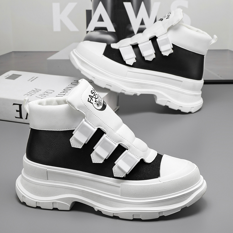 Giày Thể Thao Nam Cổ Cao Thời Trang Hàn