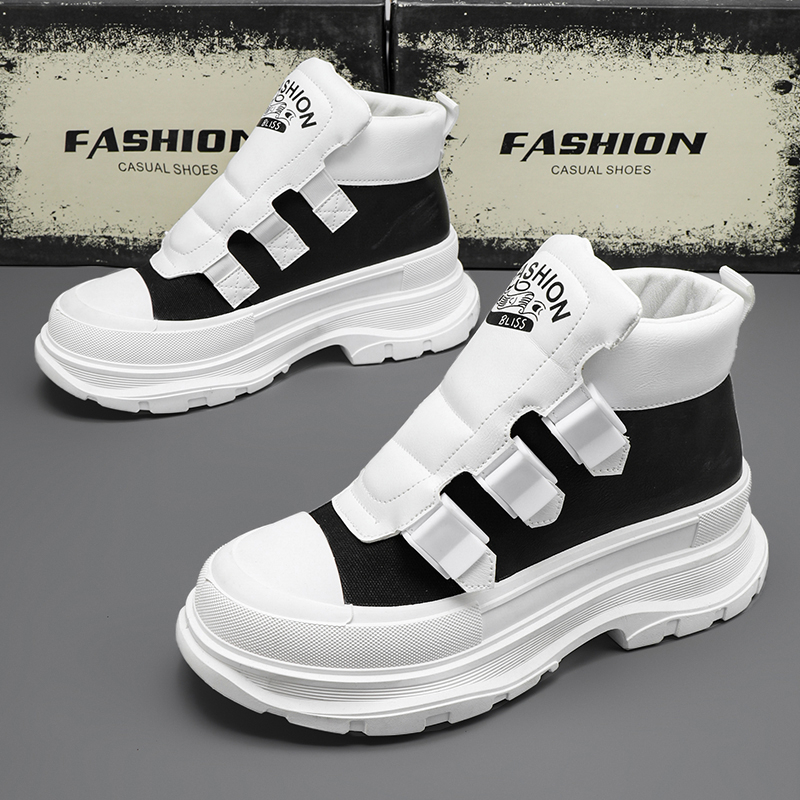 Giày Thể Thao Nam Cổ Cao Thời Trang Hàn