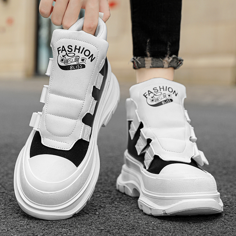 Giày Thể Thao Nam Cổ Cao Thời Trang Hàn