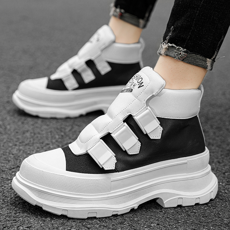 Giày Thể Thao Nam Cổ Cao Thời Trang Hàn