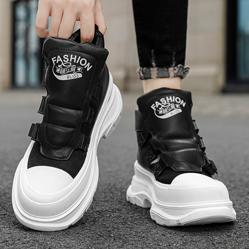 Giày Thể Thao Nam Cổ Cao Thời Trang Hàn