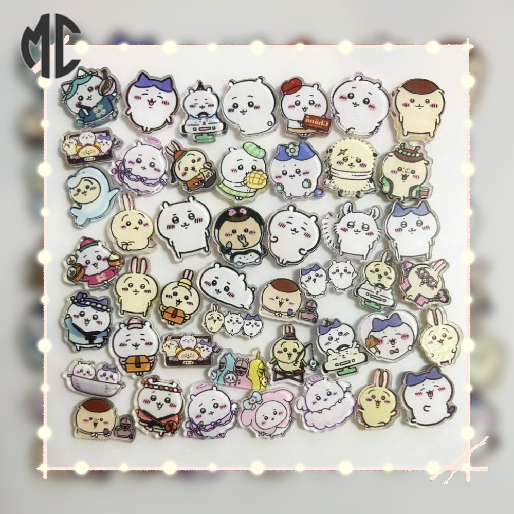 Chiikawa 2cm  Vật Liệu acrylic Hai Lớp Họa Tiết Hoạt Hình chiikawa