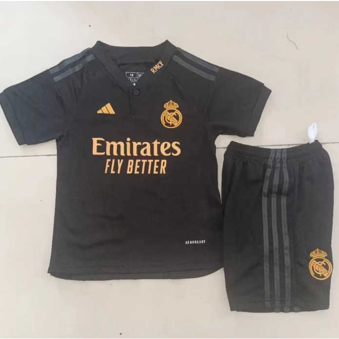 Áo Thun Bóng Đá Real Madrid 2023 Chất Lượng Cao Cho Bé