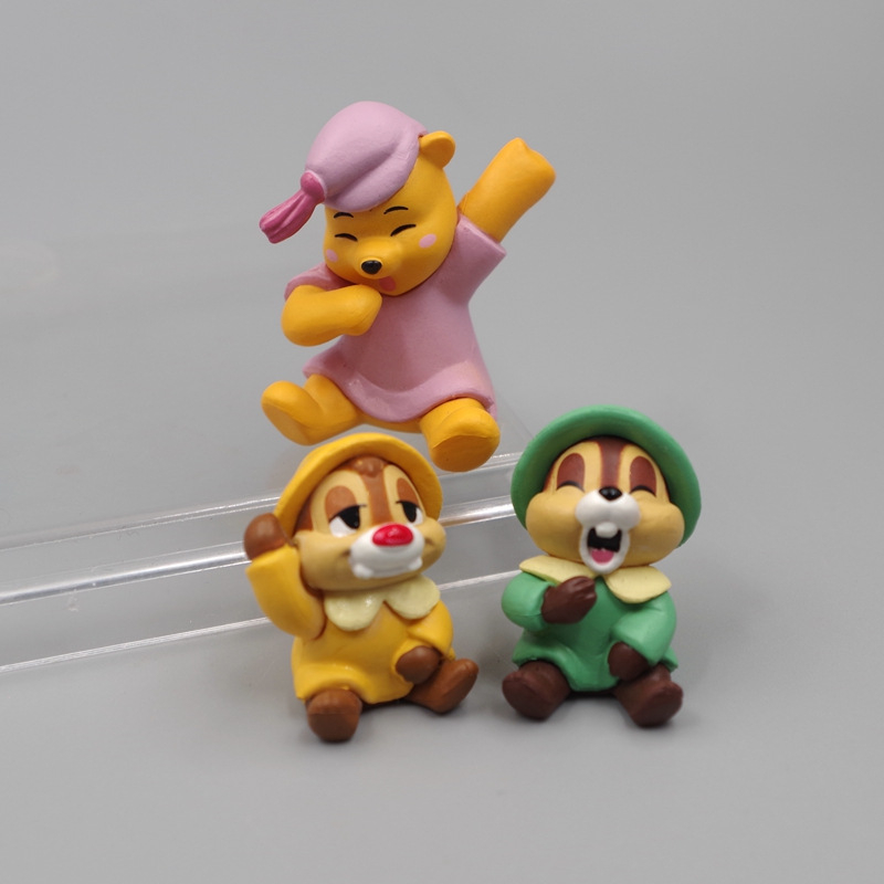 Bộ 3 Mô Hình Nhân Vật Phim Hoạt Hình disney 3-4cm