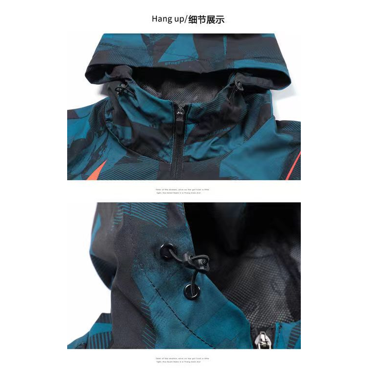 Áo Khoác Gió adidas Họa Tiết Kẻ Sọc Chống Thấm Nước Thoáng Khí Thời Trang Cho Nam