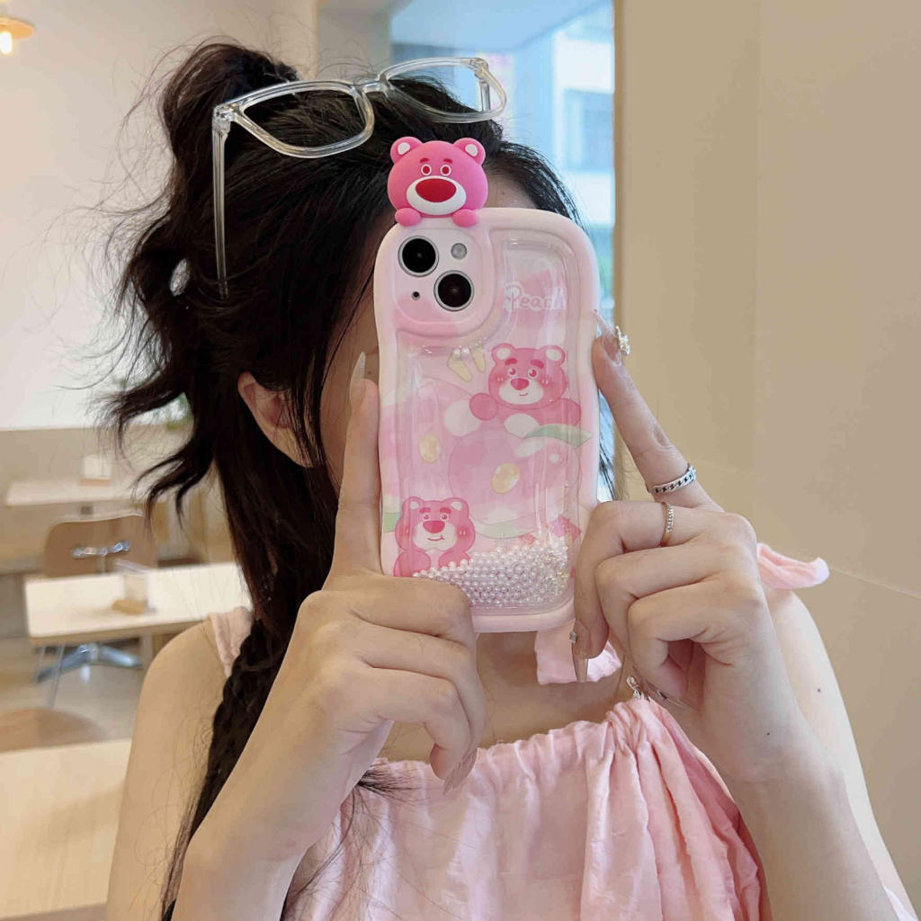 Ốp Điện Thoại Hình Búp Bê papa Có Túi Nước Cho iphone 14pro max 13pro max 11 12pro 12 pro max