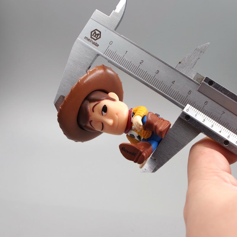 DISNEY Bộ 4 Mô Hình Nhân Vật Phim Hoạt Hình toy story Bằng pvc